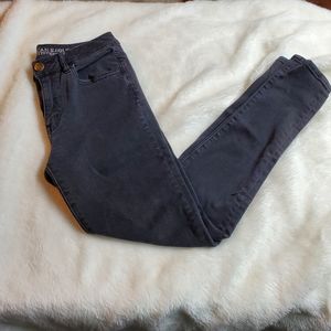 AE black hi rise jegging